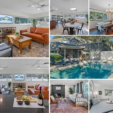 Stunning Home W/ Heated Salt Pool In Clearwater
